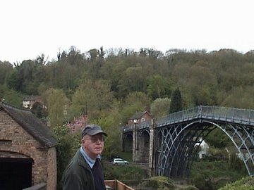Gord Pace and the Iron Bridge Gorge